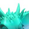Подставка для динамика в виде 3D-дракона, лежащий дракон, умная подставка для динамика в виде мультяшного дракона
