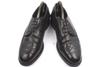 FABI/Vintage Handmade Leather Wingtip Shoes/26.0-26.5/Black/Dress/Business(USED)