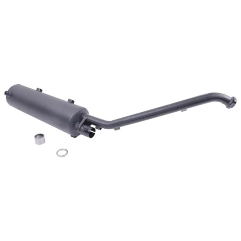Exhaust Muffler Compatible with Kawasaki Brute Force 750 KVF750A KVF750B KVF750C KVF750D KVF750E KVF750F 4X4 4X4I Carb Injector