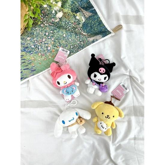 Sanrio Friends 13cm Bag Hook Doll Gift Keyring Cute Keyring Graduation Gift Graduation Gift Celebration Gift School Art Party Fun Party