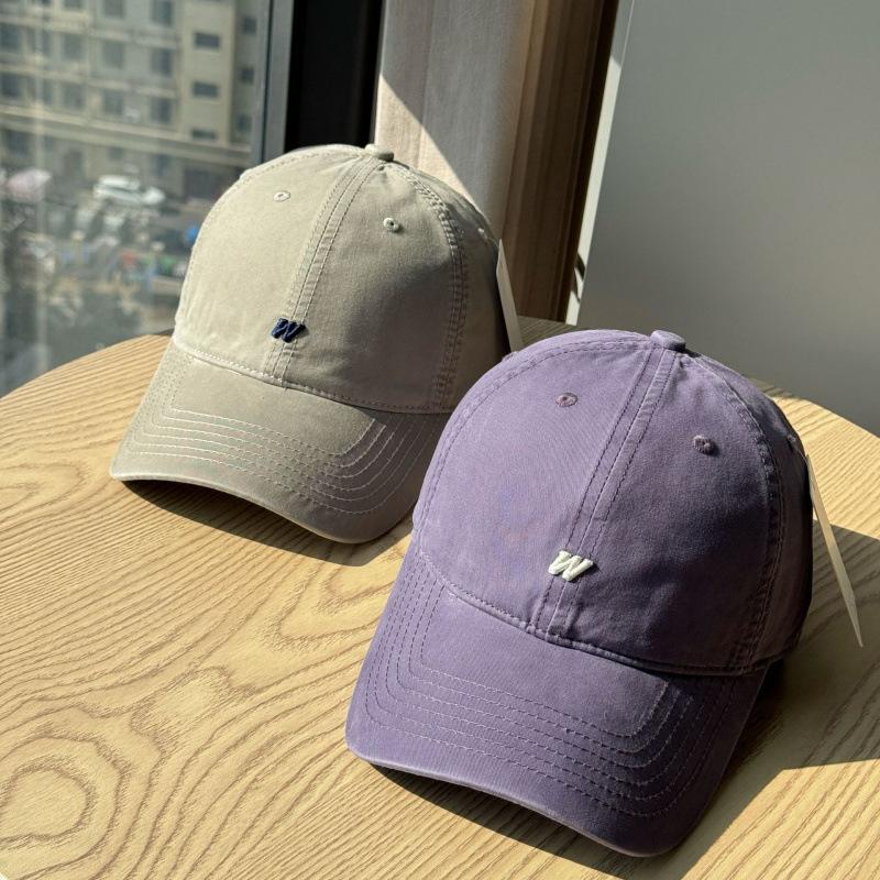Minimalist Design Retro Sunshade Spring And Summer Baseball Cap Men'S Casual Versatile Face Small Cap Women