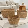 Seagrass Square Baskets – Natural – Set of 3