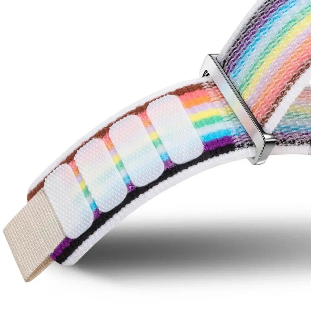 Ремешок Trail Loop для Apple Watch Ultra 2, ремешок 49 мм, 44 мм, 40 мм, 41 мм, 42 мм, браслет Correa для IWatch Series 9, 8, 7, 6, 5 Se, ремешок 45 мм
