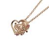 Disney Zirconia VPCDS W0049 [Disney] Minnie/Silver Pendant/Heart/Cubic