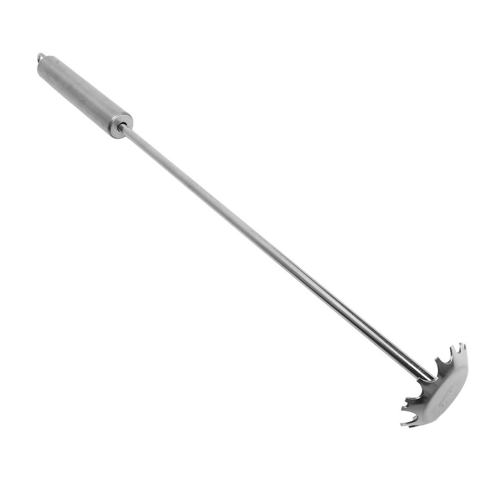 Stainless Steel Grill Cleaning Scraper Silver Barbecue Scraper Grill Cleaner Tool Camping Cookout