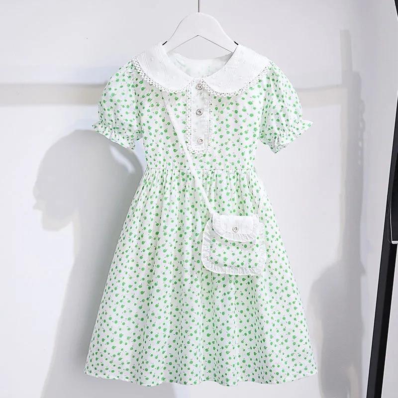 2025 Trendy Summer Floral Princess Dress for Girls