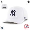 Casquette De Baseball - New York Yankees - CLEAN UP - Blanc - Strapback Réglable - Homme