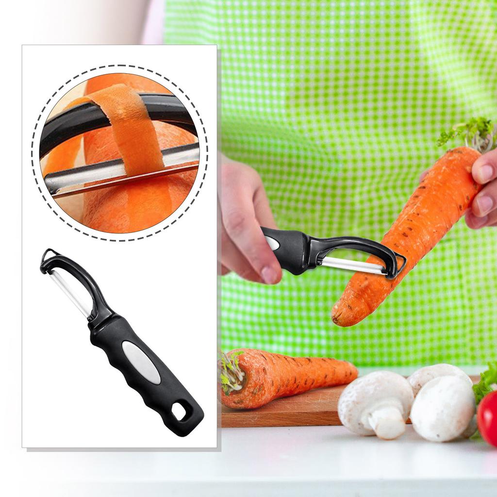 Поворотная овощечистка, картофелечистка с приспособлением для снятия кожуры, овощечистка с острыми лезвиями из нержавеющей стали, овощечистка с удобной ручкой для кухни