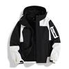 Men Women Winter Waterproof Windproof Hooded 3-in-1 Outdoor Jacket With Removable Fleece Liner Hiking Camping Cycling