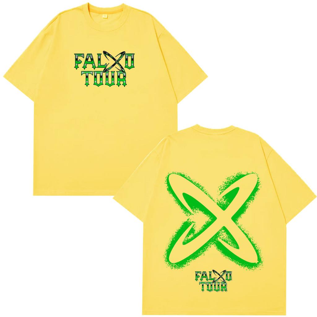 Rapper Feid VS Ferxxo Tour 2026 Print Tshirt Unisex Unisex Hiphop Tshirts Shortsleeved Casual Loose Cotton Oversized Tshirts