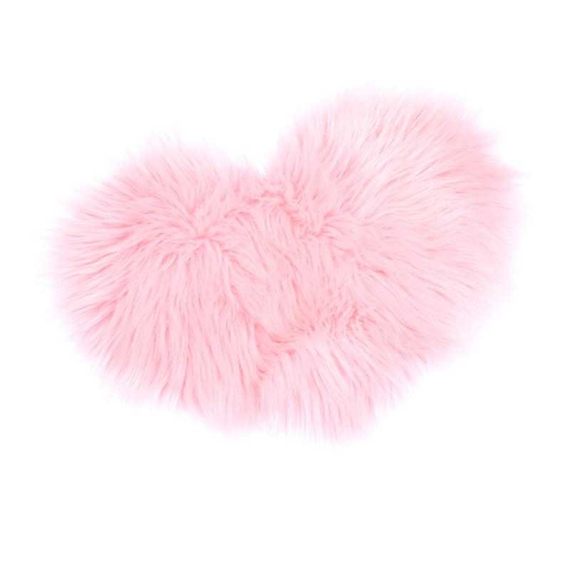 Heart Shape Hand Rest Nail Cushion Nail Art Photo Background Fluffy Table Pad
