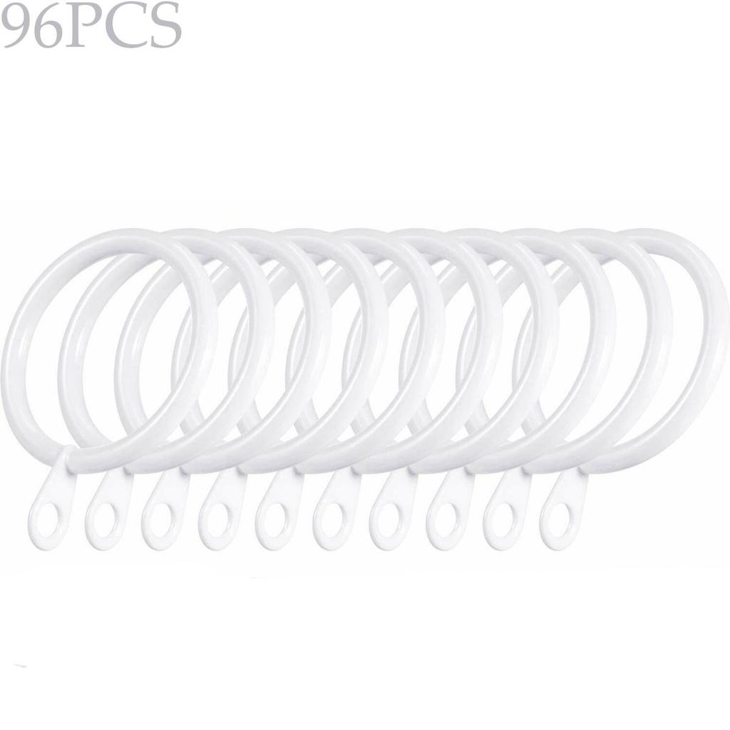 Металлические Бесшумные Сверхпрочные Кольца-крючки для Штор Римские Кольца для Карнизов