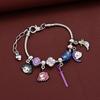 Korean Pop DIY Bracelet Anime Inspired Bracelet Adjustable Stretch Bracelet with Cute Charms Gift for Fans Men Women
