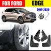 - 4 шт. ДЛЯ Ford EDGE Mudflap брызговики Fender Mudflaps Guard Fenders Mudguard автомобильные аксессуары auto styline