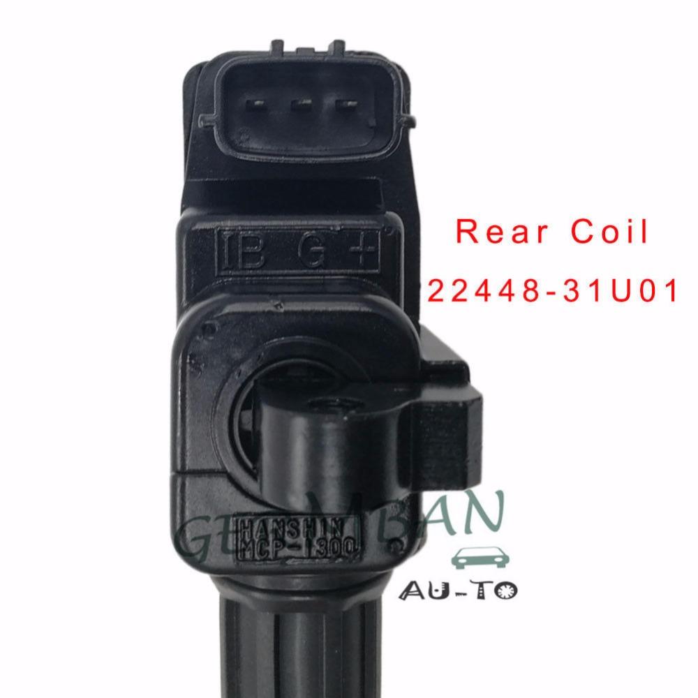Newly 6PCS/LOT Ignition CoilS 22448-31U11 22448-31U06 For 1994-1999 VQ30DE Nissan Maxima Infiniti VQ30DE VQ20DE 22448-31U01