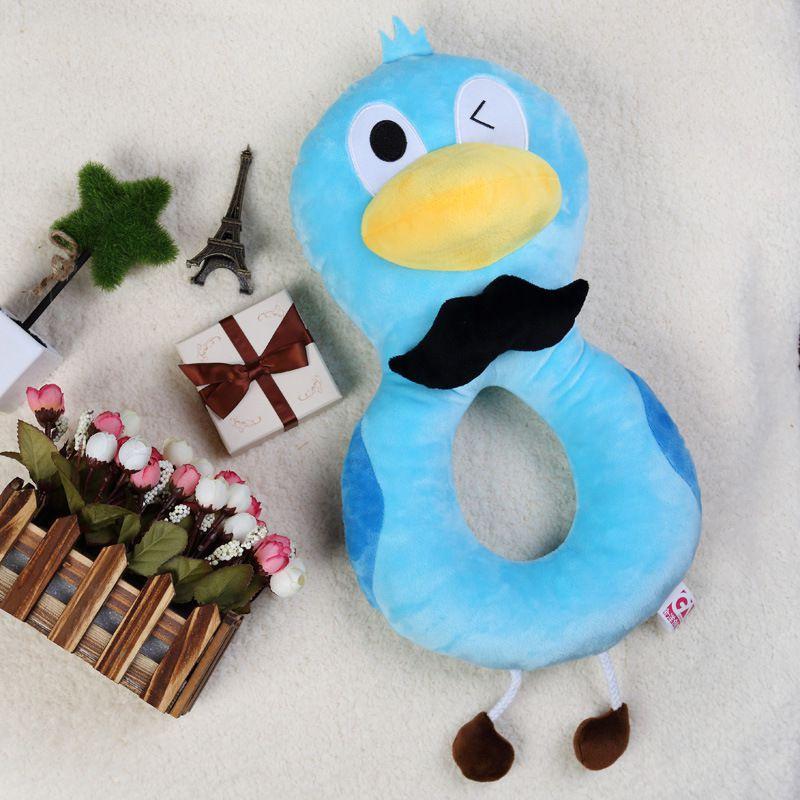 Plush Toy Cuddly Gift For Baby Kids Alphabet Lore Number Blocks