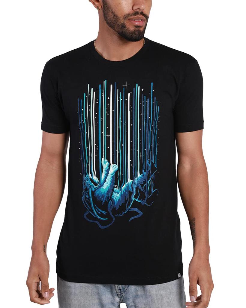 INTO THE AM Графические футболки для мужчин S - 4XL Премиальные цветные футболки с коротким рукавом Психоделические дизайны с астронавтами Высокое качество 50988