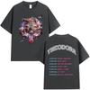 2026 New Rapper Theodora Mega Bbl Album Graphics Music Tshirt Unisex Summer Hip Hop Unisex Short Sleeve Shirt Fan Gifts Unisex