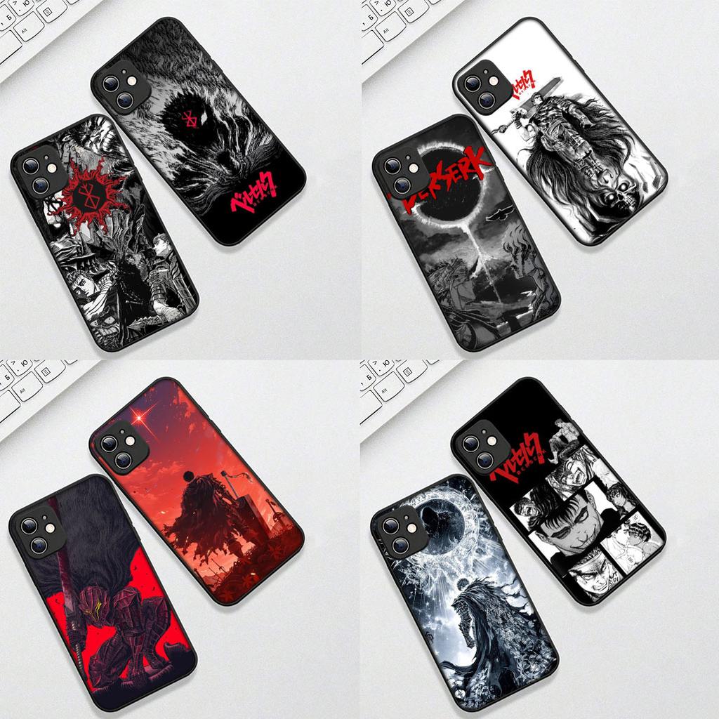Постер Берсерк Чехол для телефона Гатс для Xiaomi Redmi 15 15C A3 A4 A5 9A 9C NFC Note 9 8 9T 8T Pro Защитная крышка