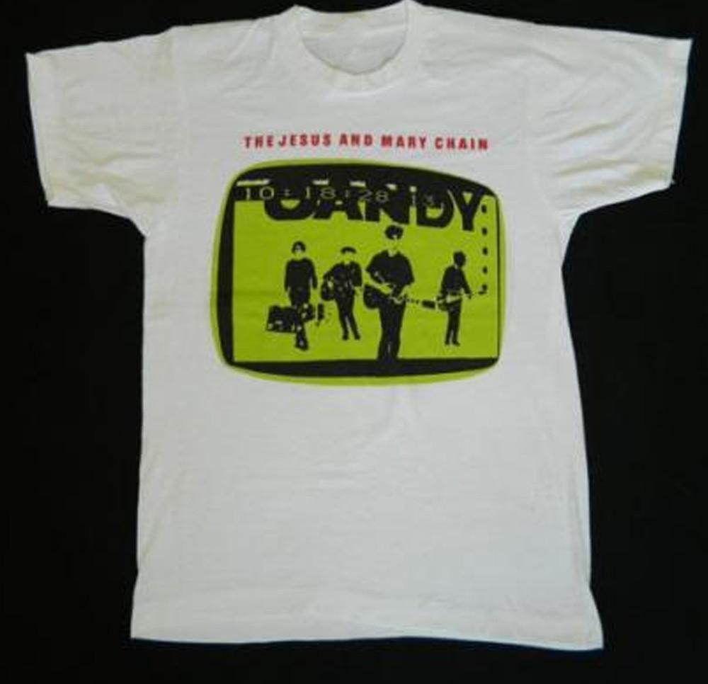 The Jesus and Mary Chain band T-shirt White Unisex all Sizes S-5Xl Unisex T-Shirt