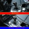 Carbon Fiber Gear Shift Knob Cover Trim Fit For Mercedes-Benz W204 C E G GLS Class