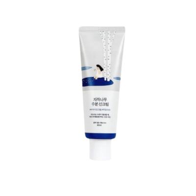 Солнцезащитный крем Round Lab Birch Moisture, большая емкость 80 мл, 1 шт.