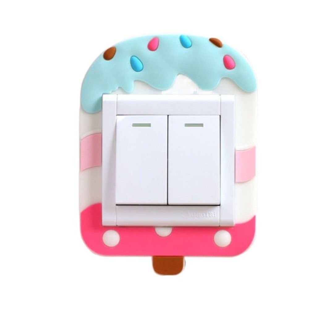 Пылезащитный светящийся чехол для переключателя, силиконовая наклейка для переключателя в виде животного, аксессуары для переключателей