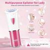 2026 Latest Model  Skin Epilator - Women's Facial Smooth Glide Epilator with LED Light - Wireless Facial Epilator - Women's Electric Epilator for