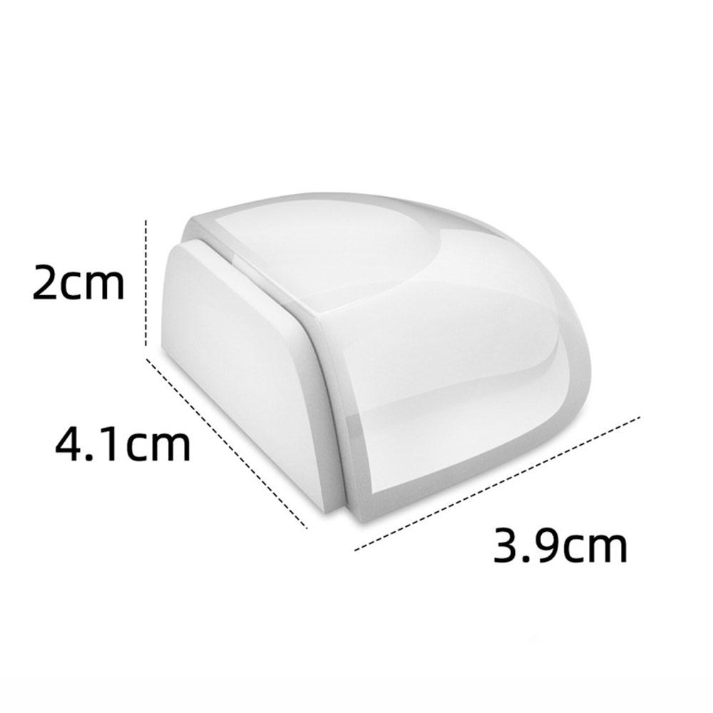 Factory New Adhesive Floor Mounted Door Holder Hemisphere Door Stopper Acrylic Door Stops Hardware Accessories