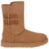 UGG Warm And Comfortable Mid-Calf Snow Boots Unisex Boots Chestnut 1166750-CHE