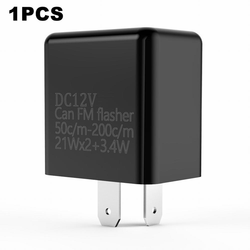 2-контактное электронное светодиодное реле-мигалка с регулируемой скоростью, быстрое мигание указателя поворота, новое