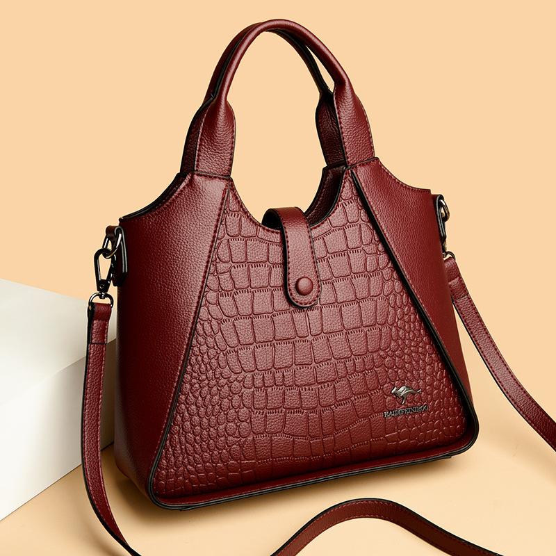 Новый стиль каменного узора, модная и универсальная, трендовая корейская женская сумка через плечо