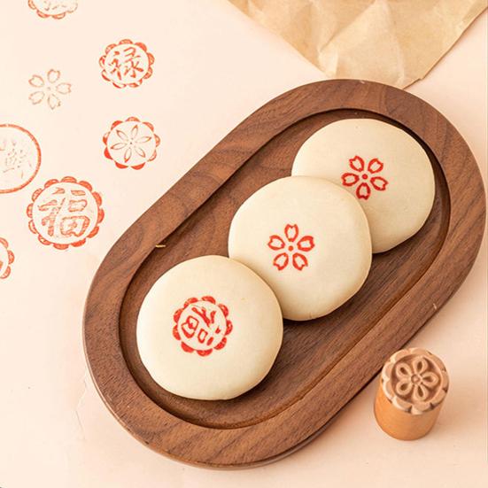 Штамп для печенья, многоразовый DIY деревянный китайский лунный торт, кондитерский штамп, инструмент для декора торта