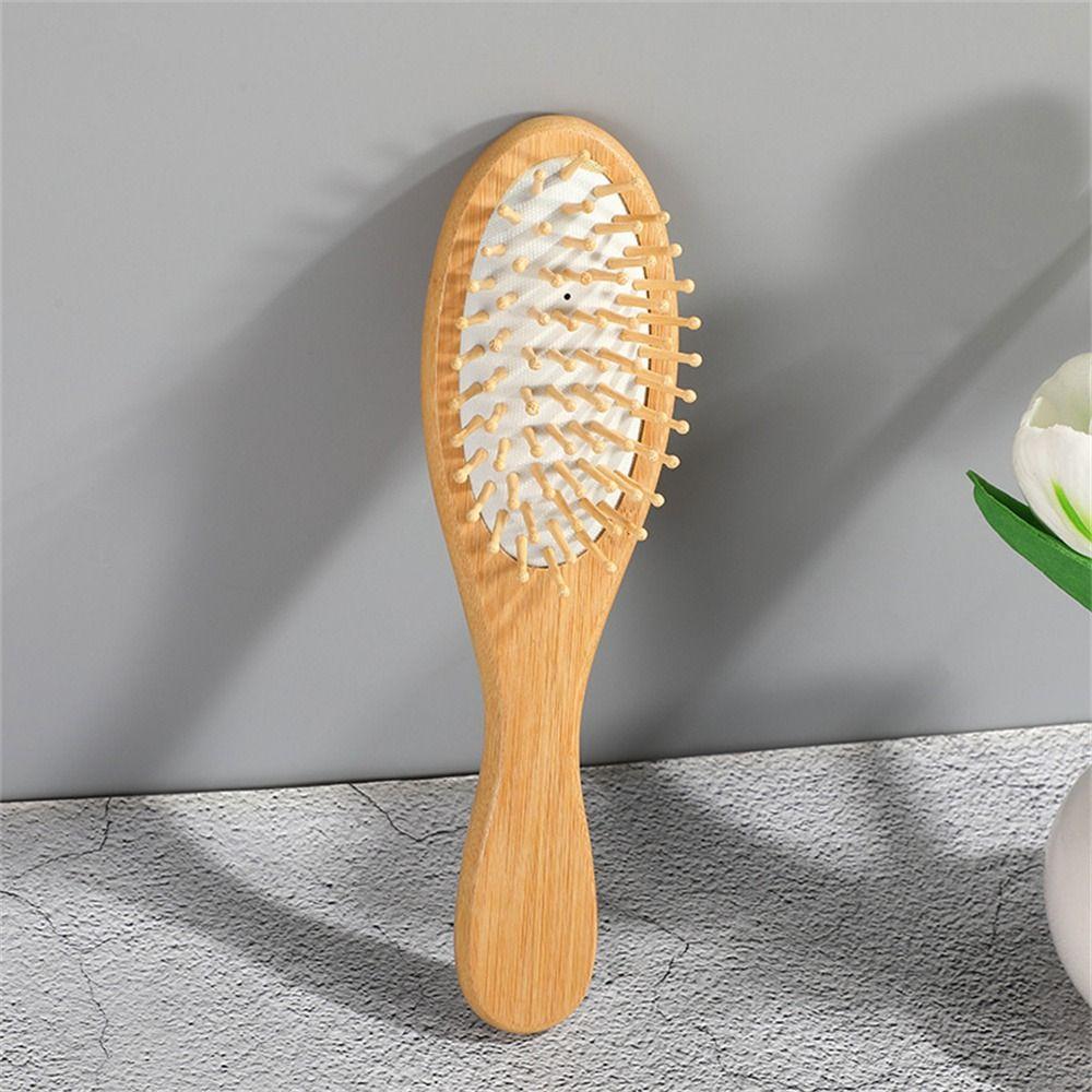 Professional Air Cushion Wood Comb Massage Brush Hair Loss Bamboo Comb Healthy Detangling Hair Brush Styling Tool
