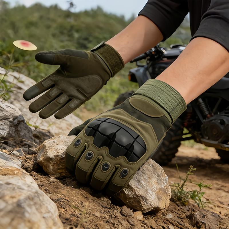 Full Finger Winter Windproof Motorcycle Gloves Men's Touch Screen Motorbike Riding Gloves ClimbingGloves Fishing Gloves