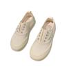 2025 Women Canvas Flat Shoes Spring and Autumn New Fashion Women Breathable Thick Soled Low Top Tennis Casual Canvas Sneakers