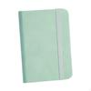 Pocket Notebook A7 Note 100 Sheets with Elastic Strap Portable Lined Pad PU Leather