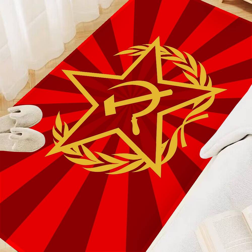 СССР Советский Входной Коврик Nordic Style Домашний Коврик для Двери Ванная-Туалет Коврики Спальня Отель Декор Коврик