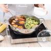 28CM Thicken Stainless Steel Hot Pot for Home Resturant Supplies
