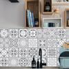 24 шт., винтажные водонепроницаемые самоклеящиеся виниловые наклейки на плитку, домашняя кухня, ванная комната, стены