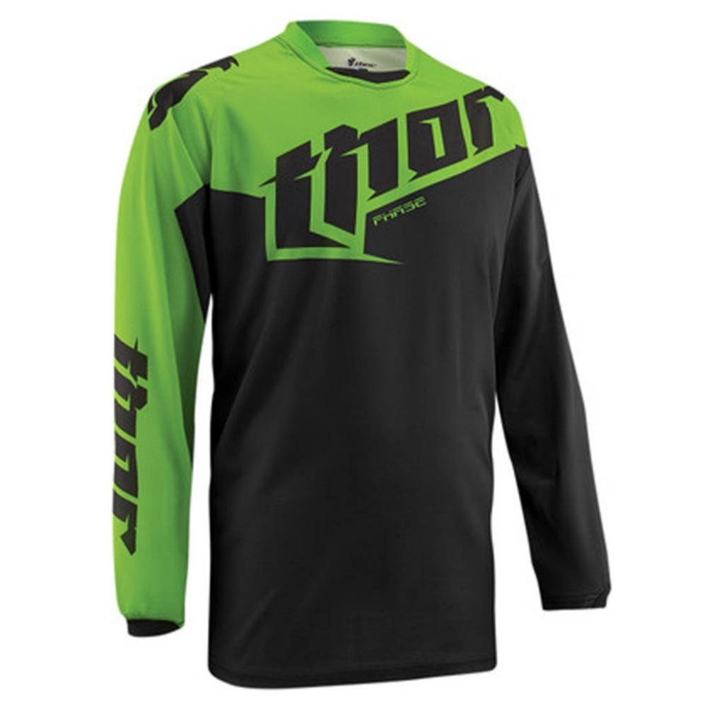 Hot Sale New Thor Team Quick-Drying Breathable Downhill Suit Summer Mountain Bike Long Sleeve T-Shirt Motorcycle Suit