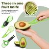 3 In 1 Avocado Toolavocado Slicer And Pitter All-In-One Avocado Peeler And Slicer For Hass And Florida Avocadoes