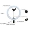 26см Светодиодная кольцевая лампа для фотосъемки на камеру телефона, USB лампа-заполнитель для селфи, макияжа