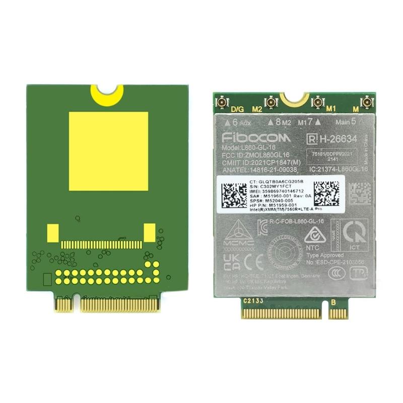 Модуль 4G L860-GL-16 XMM7560R Чип M51960-001 M55040-005 для X360 X2022- 840G5 840G6 850G6 830G6