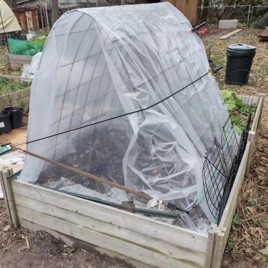 Greenhouse Plastic Sheeting Heavy Duty Clear Polyethylene Film UV Resistant Greenhouse Covering Tarp for Outdoor Hoop House Garden Farm Agriculture