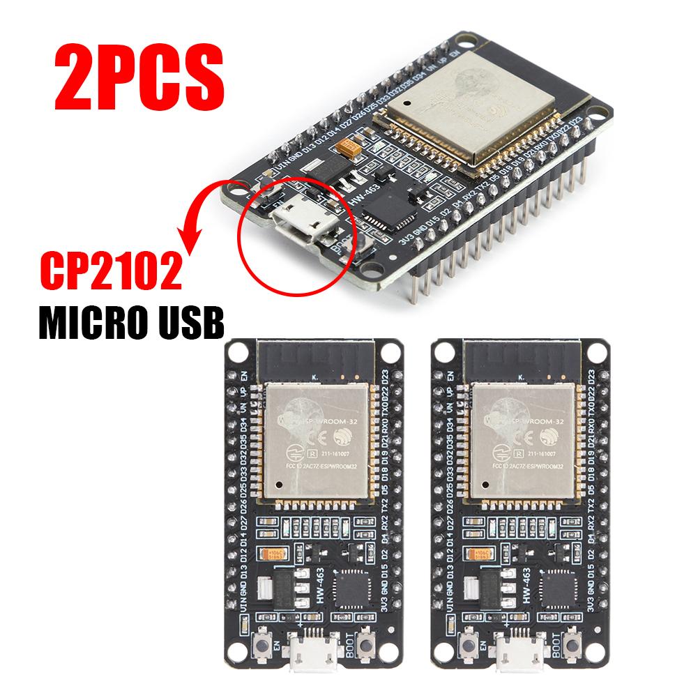 Плата разработки ESP32 -32 TYPE-C CH340C/ USB CP2102 WiFi+Bluetooth Сверхнизкое энергопотребление Двухъядерный беспроводной модуль