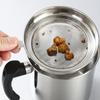 Масляный фильтр-горшок из нержавеющей стали 304, 1,3 л, высокая емкость, сито для фильтрации кулинарного масла, соков, экстрактов чая и жидких супов