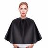 Dye Cape Waterproof Makeup Apron Cloth Wrap Barber Hair Cutting Cape Black Half Apron Barbershop