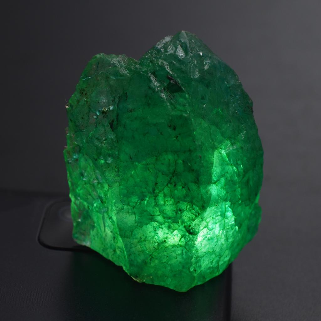 Natural Green Emerald 272.05ct Rough Certified Loose Gemstone