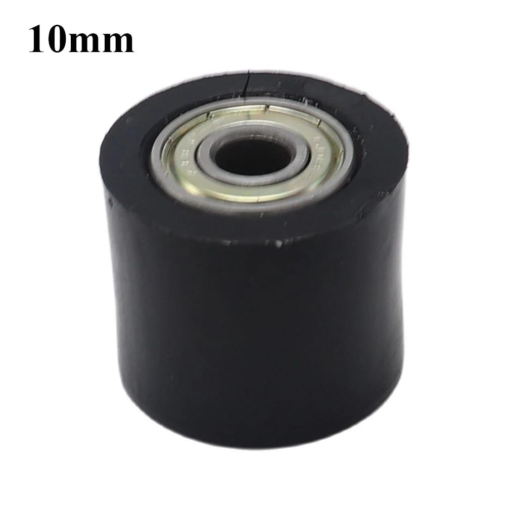 M10 Drive Chain Roller Pulley Wheel Slider Tensioner Wheel Guide For Street Bike Enduro Motorcycle Motocross CRF 10mm